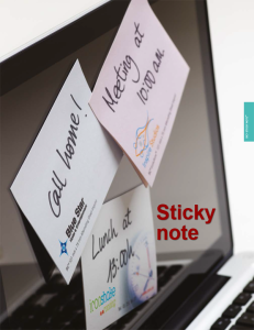 BIC sticky note - Roberto Platania