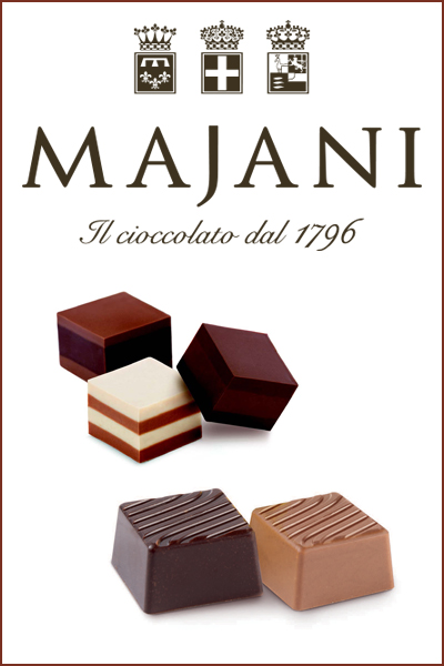 Confezioni di cioccolato Majani personalizzabili